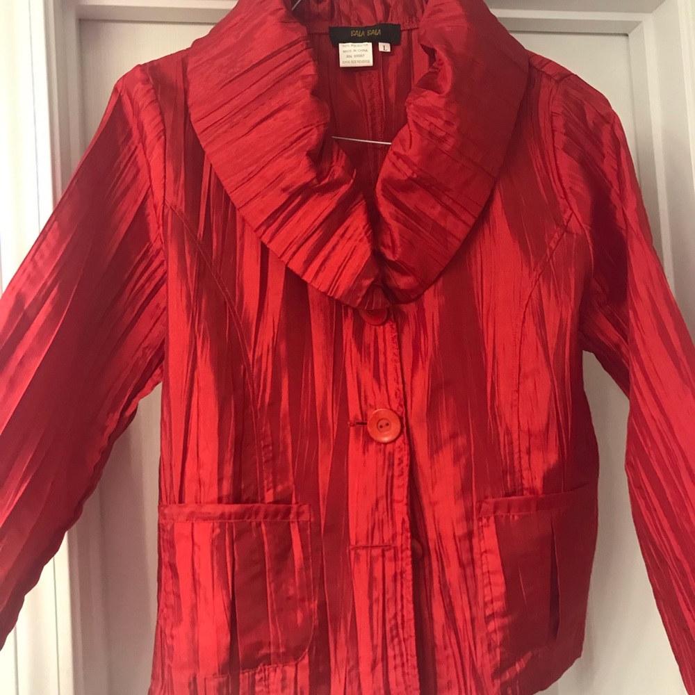 Beautiful Red Jacket - Picture 3 of 4